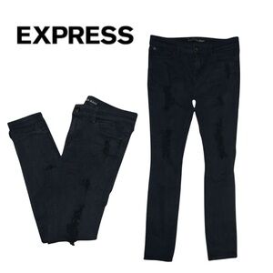 EXPRESS Distressed Jeggings